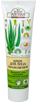 Купить Крем для лица Зеленая Аптека 100 мл увлажняющий дневной в Украине: цена, инструкция, применение, отзывы