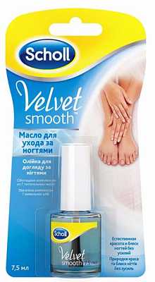 картинка Масло для ухода за ногтями Scholl Velvet Smooth 7.5 мл от интернет-магазина Аптека24