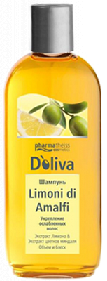 Купить Шампунь Д`Олива (D`oliva) для укрепления волос Limoni di Amalfi 200 мл в Украине: цена, инструкция, применение, отзывы