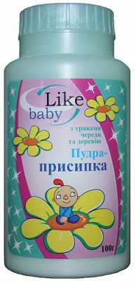 картинка Присыпка-пудра "Like baby" 50 г чистотел, ромашка от интернет-магазина Аптека24