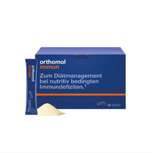 Orthomol Immun Directgranulat ментол-малина директ гранулы для восстановления имунной системы, 30 дней