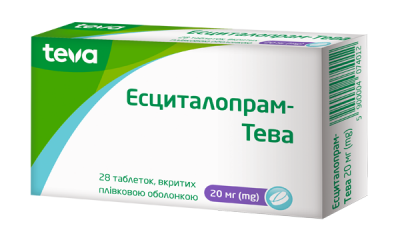Эсциталопрам-Тева таблетки по 20 мг, 28 шт.: цена, инструкция, применение, отзывы