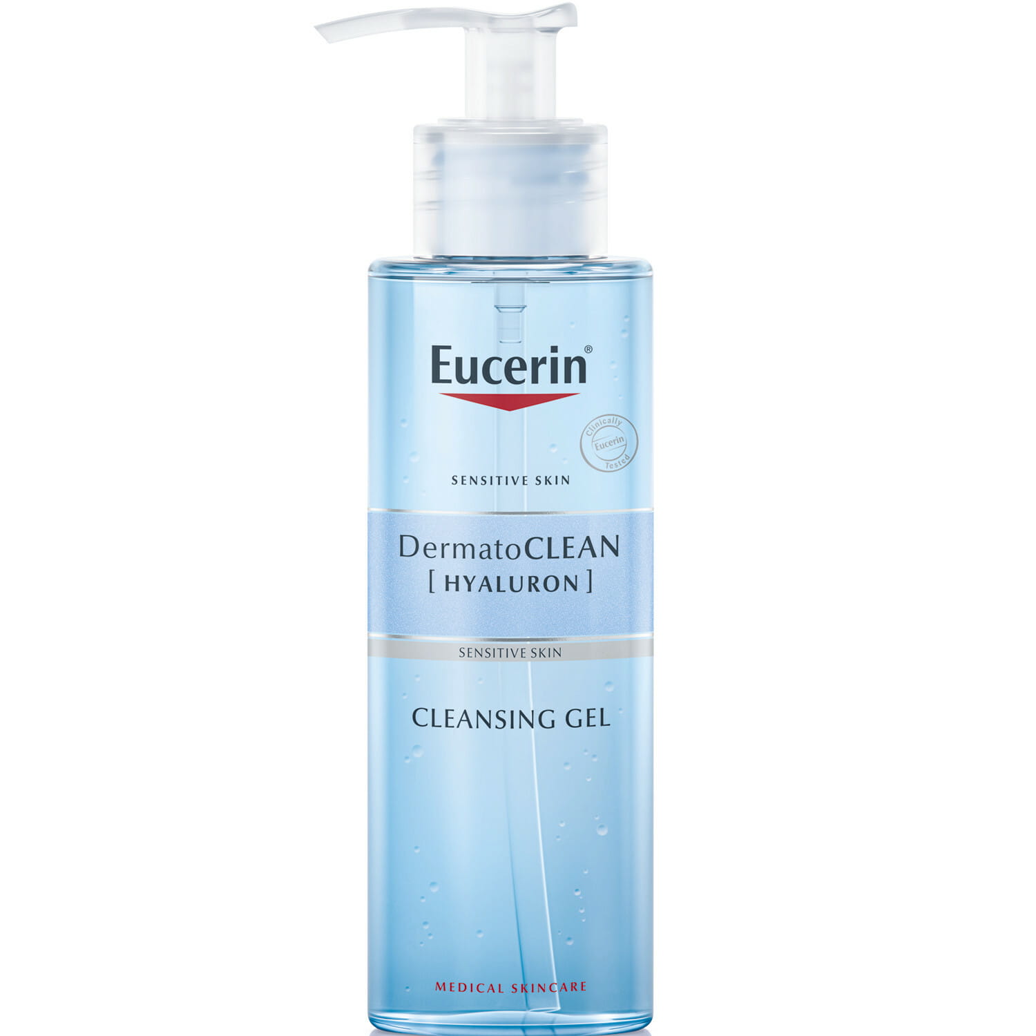 Eucerin мягкий освежающий гель для умывания для нормальной и комбинированной кожи, 200 мл