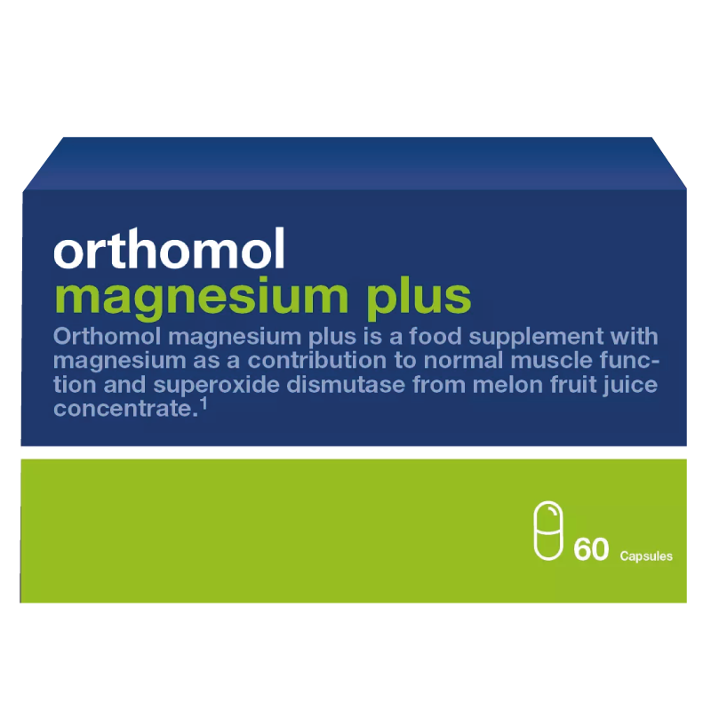 Orthomol Magnesium Plus капсули для функцій м'язів, 60 шт.