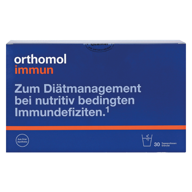 Orthomol Immun гранулы для восстановления имунной системы, 30 дней