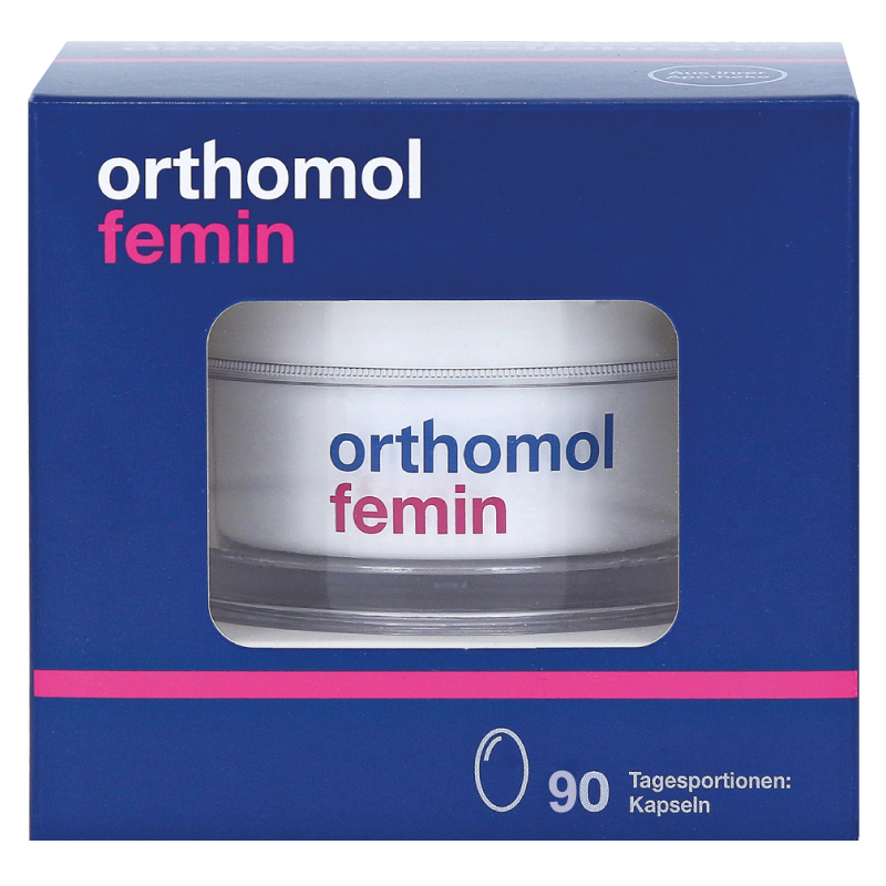 Orthomol Femin капсули для жінок в період менопаузи, 90 шт.