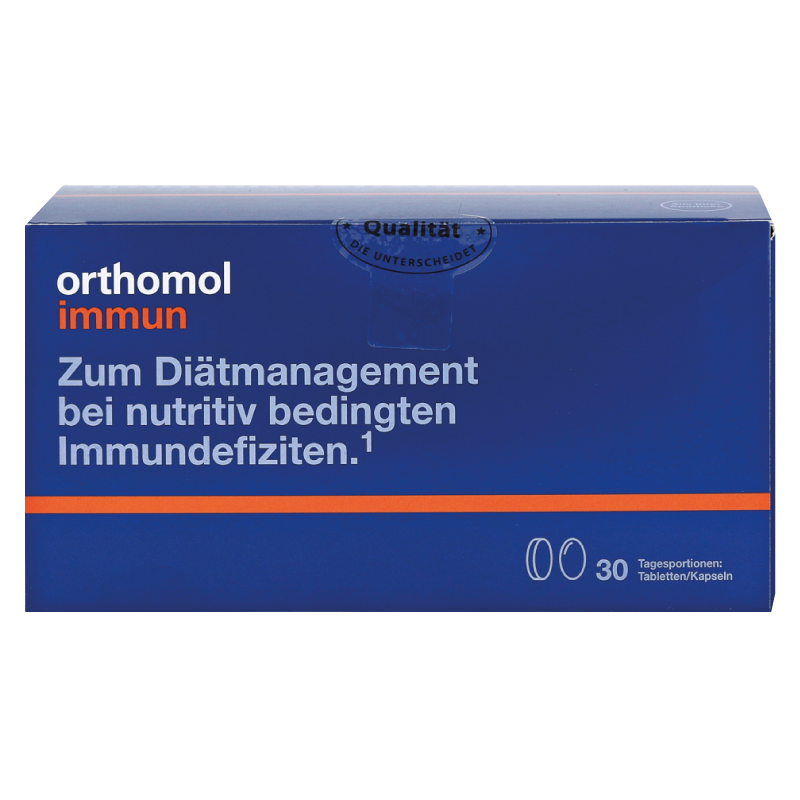 Orthomol Immun капсулы + таблетки для восстановления имунной системы, 30 дней