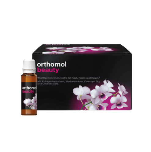 Orthomol Beauty питьевая  бутылочка для улучшения кожи, ногтей и волос у женщин, 30 дней