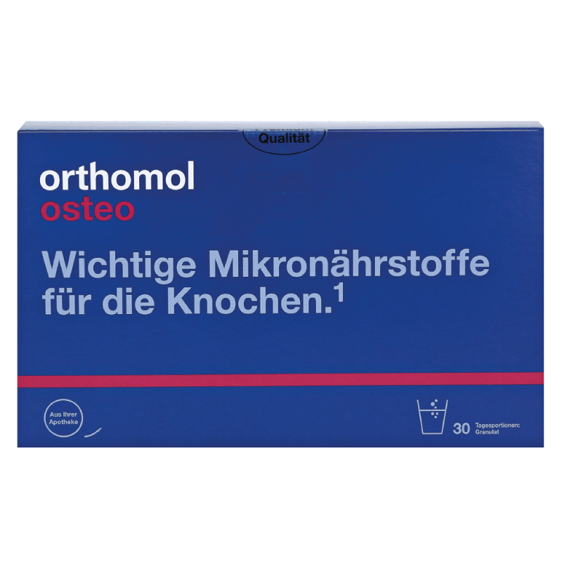 Orthomol Osteo гранули для лікування остеопорозу, 30 днів