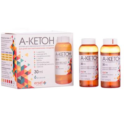 А-Кетон раствор для перорального применения при ацетономическом синдроме, 30 мл во флаконах, 6 шт.: цена, инструкция, применение, отзывы