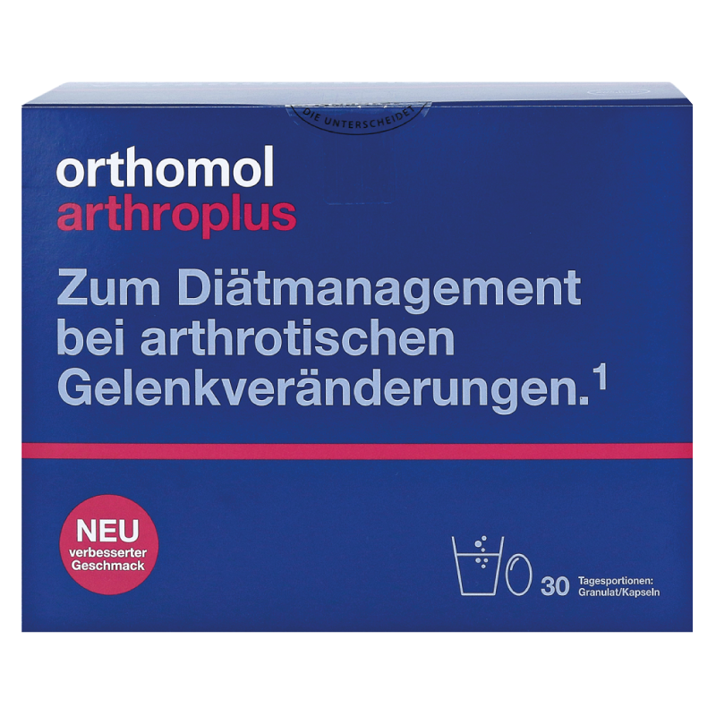 Orthomol Arthro Pluse гранулы + капсулы для здоровья костей и суставов, 30 дней