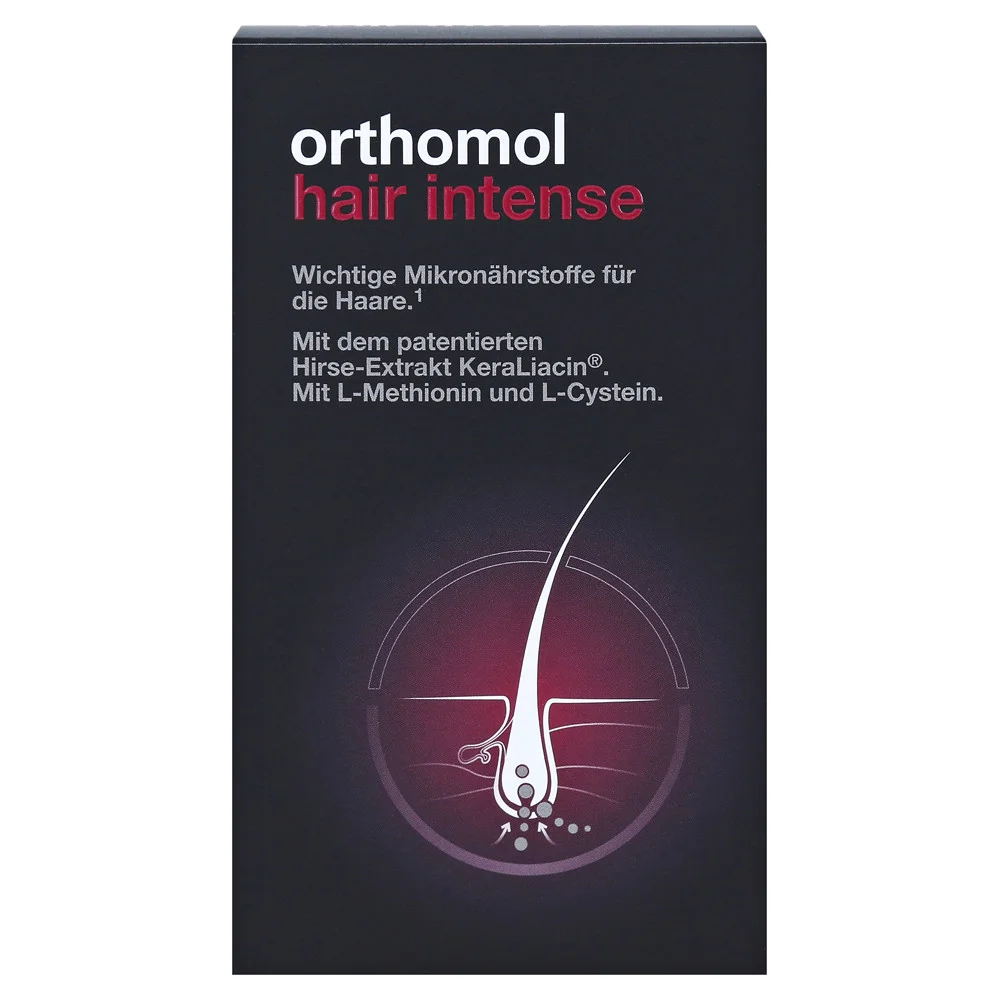 Orthomol Hair Intense капсулы для улучшения и восстановления волос, 60 шт.