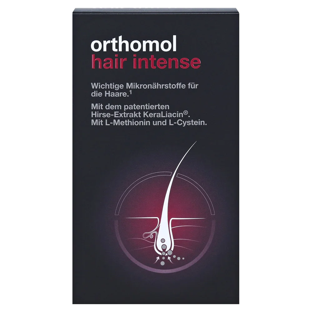 Orthomol Hair Intense капсули для покращення та відновлення волосся, 60 шт.