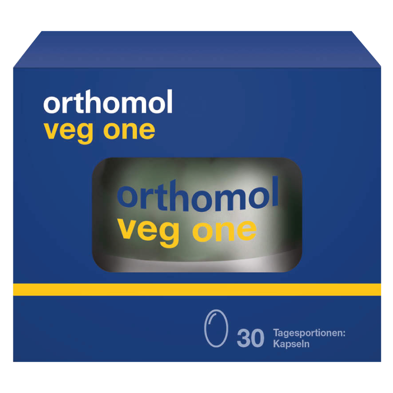 Orthomol Veg One капсули з вітамінами для веганів, 30 шт.