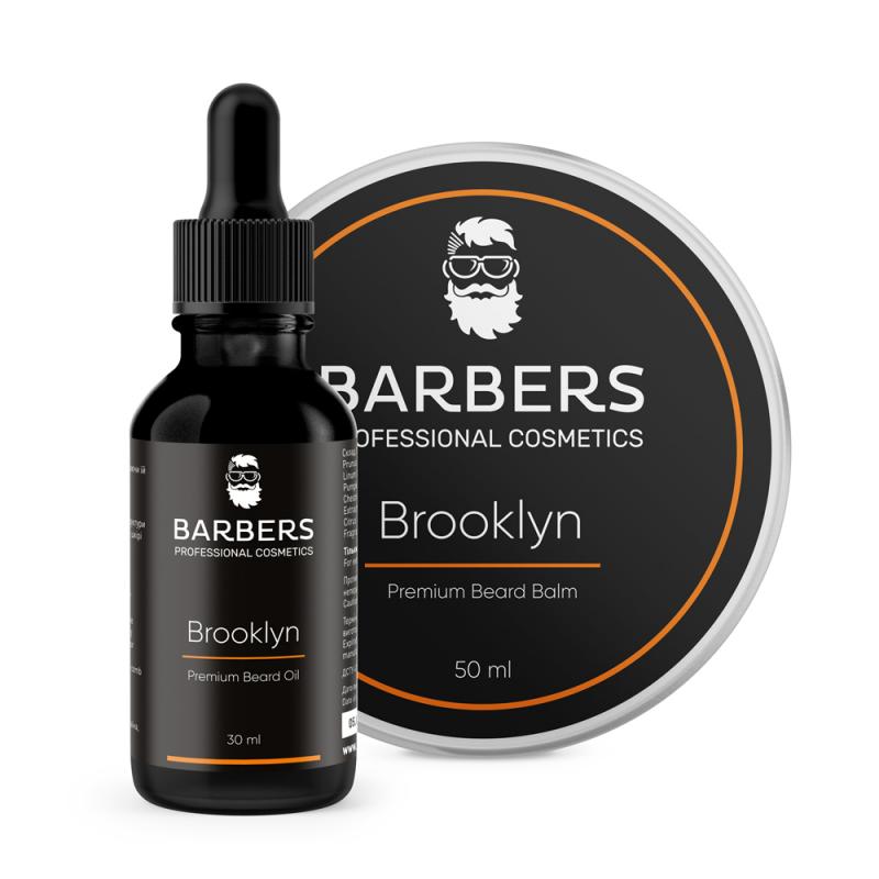 

Набор для ухода за бородой Barbers Brooklyn 80 мл