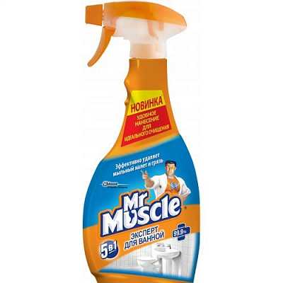 картинка Чистящее средство для ванной Mr Muscle Эксперт для ванной 500 мл от магазина Аптека24