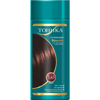 Купить Оттеночный бальзам для волос Тоника 5.43 Мокко 150 мл в Украине: цена, инструкция, применение, отзывы