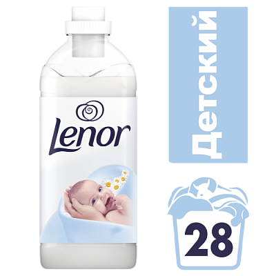 картинка Кондиционер для белья Lenor для чувствительной и детской кожи 1л от магазина Аптека24