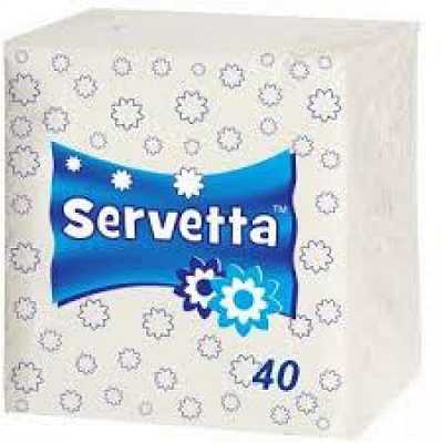 картинка Салфетка Servetta белая 30 листов от интернет-магазина Аптека24
