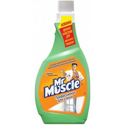 картинка Средство для мытья Mr.Muscle 500 мл запаска плоская зеленый от магазина Аптека24