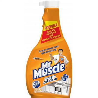 картинка Средство для мытья кухни Mr.Muscle Эксперт запаска цитрус 500 мл от магазина Аптека24
