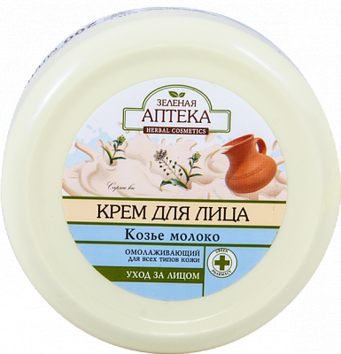 Купить Крем Зеленая Аптека 200 мл козье молочко в Украине: цена, инструкция, применение, отзывы
