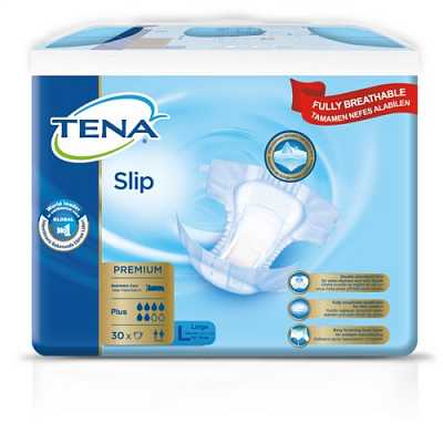 картинка Подгузники для взрослых Tena Slip Plus Medium110-150 см 30шт от магазина Аптека24
