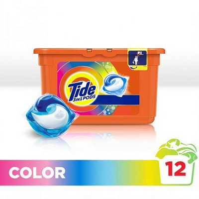 картинка Капсулы для стирки Tide Color 12 шт от магазина Аптека24