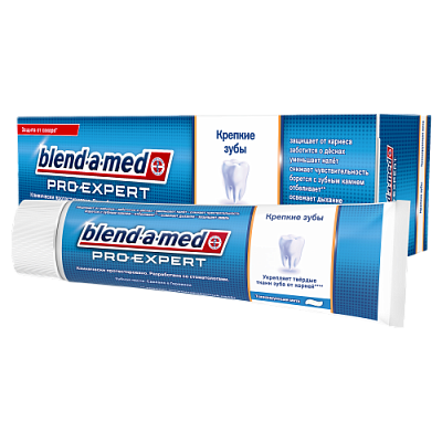 картинка Зубная паста Blend-a-med Strong Teeth (крепкие зубы) 100 мл от интернет-магазина Аптека24