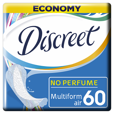 Купить Ежедневные гигиенические прокладки Discreet Air 60 шт в Украине: цена, инструкция, применение, отзывы