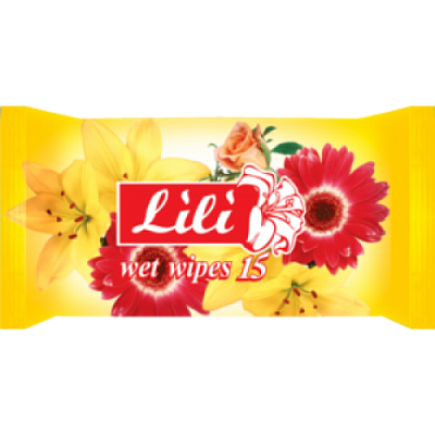Купить Влажные салфетки Lili с экстрактом ромашки 15 шт в Украине: цена, инструкция, применение, отзывы