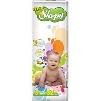 Купить Подгузники детские Sleepy Junior (5) 12-25 кг 32 шт в Украине: цена, инструкция, применение, отзывы