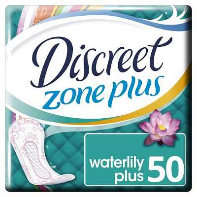 Купить Ежедневные гигиенические прокладки Discreet Deo Water Lily Plus 50 шт в Украине: цена, инструкция, применение, отзывы