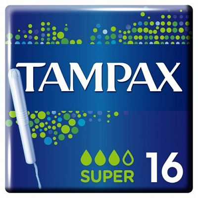 Купить Тампоны Tampax Super Duo с аппликатором 16 шт в Украине: цена, инструкция, применение, отзывы