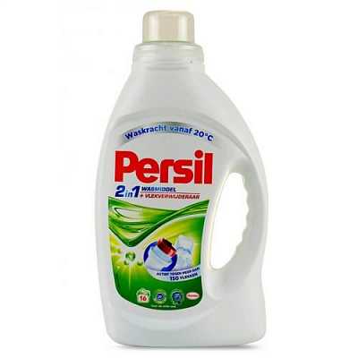 картинка Жидкое средство для стирки + пятновыводитель Persil 2in1 Universal Gel 1,056 л от магазина Аптека24