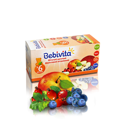 Купить Витаминный фруктовый фиточай Bebivita 30 г в Украине: цена, инструкция, применение, отзывы