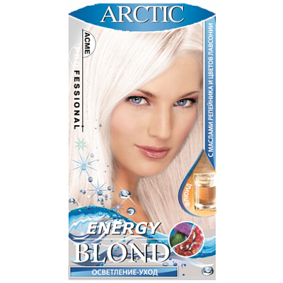 Купить Осветлитель для волосс «ACME» Energy Blond Arctic в Украине: цена, инструкция, применение, отзывы