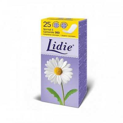Купить Ежедневные гигиенические прокладки Lidie Deo 25 шт в Украине: цена, инструкция, применение, отзывы