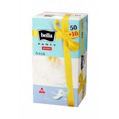 Купить Ежедневные прокладки Bella Aroma Fresh 50+10 шт в Украине: цена, инструкция, применение, отзывы