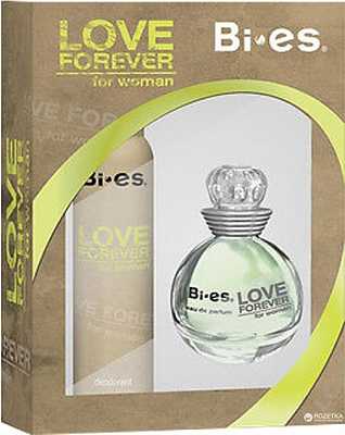 Купить Подарочный набор Bi-Es Love Forever Green (Парфюмированная вода 100 мл + дезодорант-спрей 150 мл) в Украине: цена, инструкция, применение, отзывы
