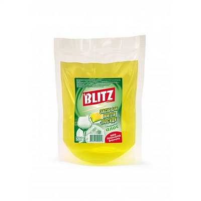 картинка Средство для мытья посуды Blitz запаска пакет алоэ 500 мл от магазина Аптека24