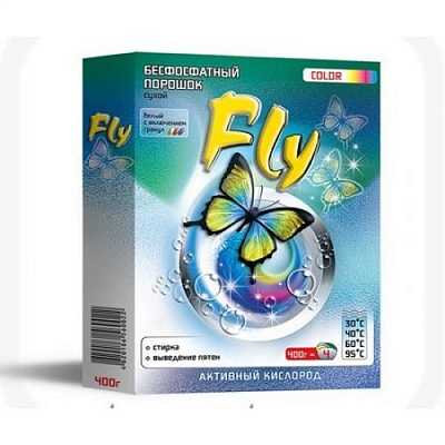 картинка Стиральный порошок Fly color автомат 400 г от магазина Аптека24