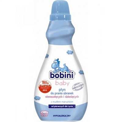 картинка Жидкое средство для стирки детского белья Bobini Baby 1 л от магазина Аптека24