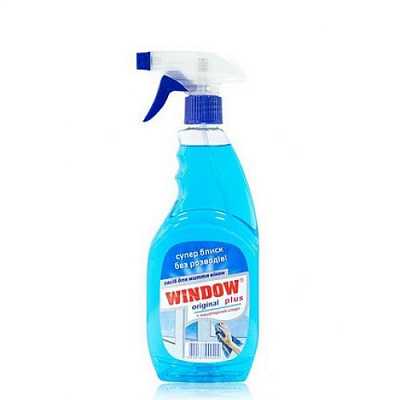 картинка Средство для мытья Window Plus распылитель синий 500 мл от магазина Аптека24