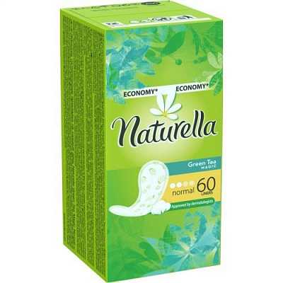 Купить Ежедневные гигиенические прокладки Naturella Green Tea Magic Normal 60 шт в Украине: цена, инструкция, применение, отзывы