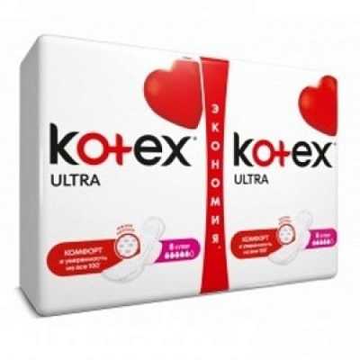 Купить Гигиенические прокладки Кotex Ultra Dry Super 16 шт в Украине: цена, инструкция, применение, отзывы
