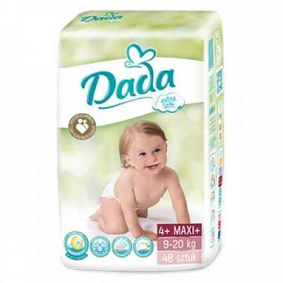 Купить Подгузники детские DADA Extra Soft (4+) maxi+ 9-20кг 48 шт в Украине: цена, инструкция, применение, отзывы