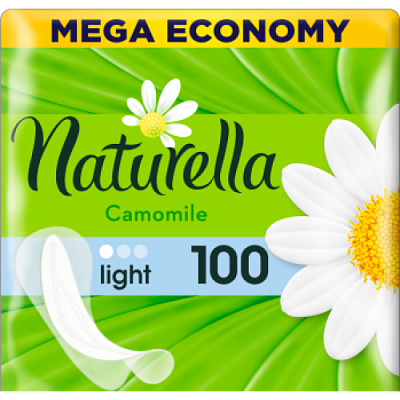 Купить Ежедневные гигиенические прокладки Naturella Сamomile Light 100 шт в Украине: цена, инструкция, применение, отзывы