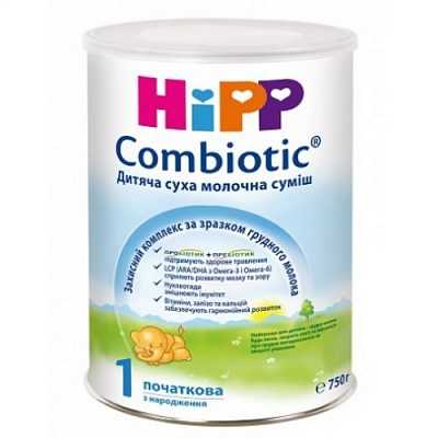 Купить Детская сухая молочная смесь HiPP Combiotiс 1 начальная 750 г в Украине: цена, инструкция, применение, отзывы
