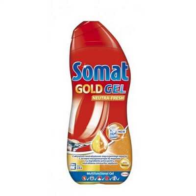 картинка Гель для посудомоечной машины Somat Gold Нейтрализатор запахов 600 мл от магазина Аптека24
